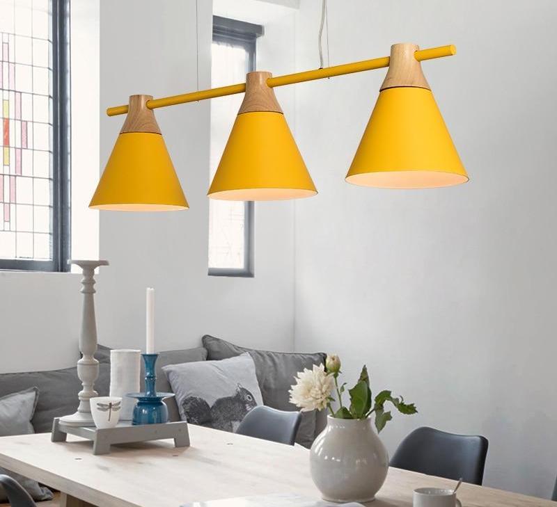 Modern Nordic Linear Hanging Lamps