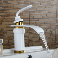 Ames – Vintage-Wasserfall-Wasserhahn aus Messing