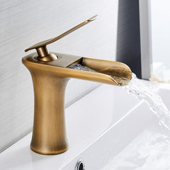 Waterfall Single Handle Basin Faucet