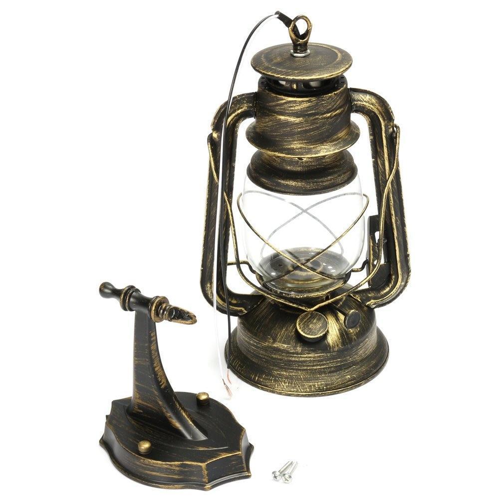 Vintage Lantern Style Wall Mount Lamp