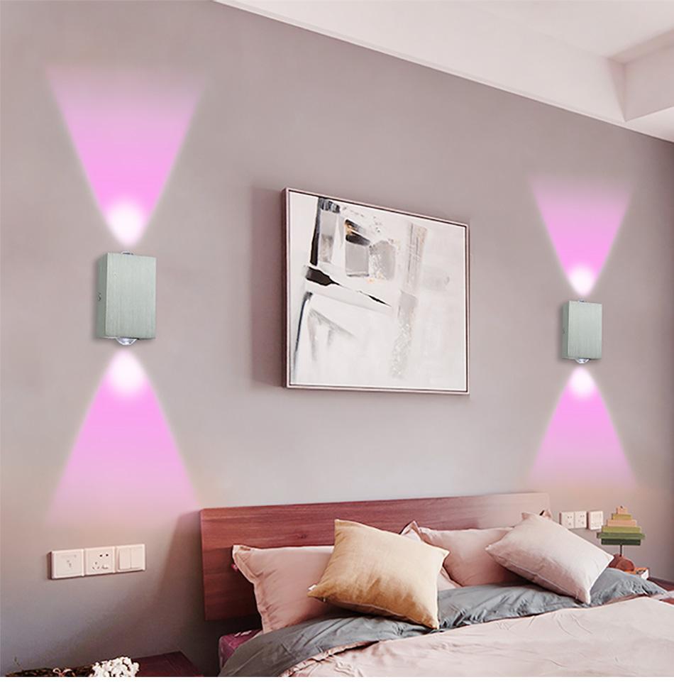 Modern LED Cube Box Wall Lamp