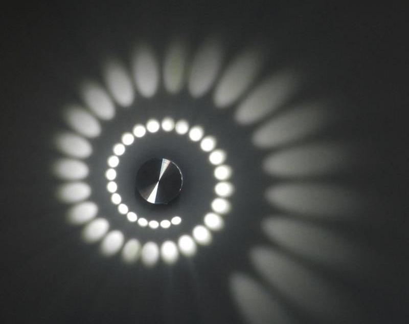 Modern Swirl LED Ceiling Light