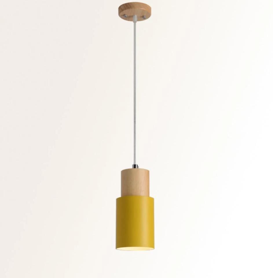 Designer Nordic Wooden Base Hanging Light