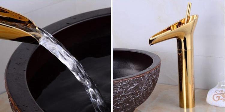 Luxury Oriental Waterfall Faucet