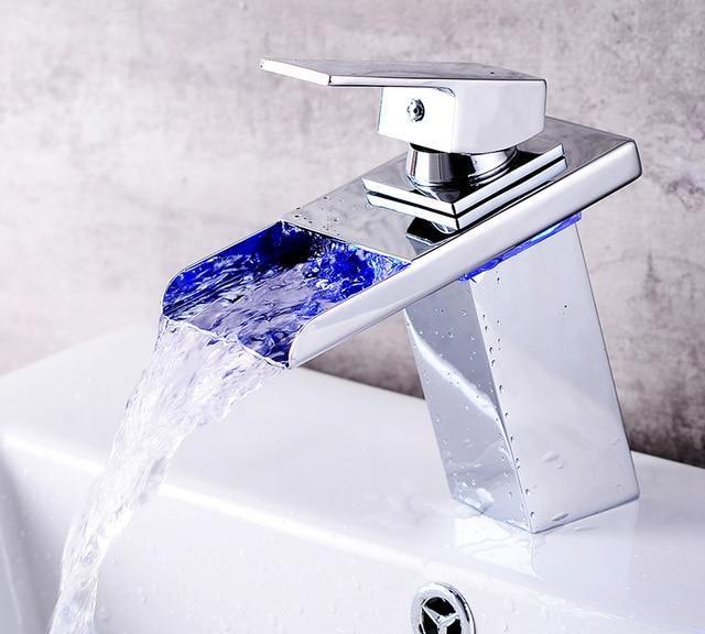 LED Temperature Color Changing Faucet