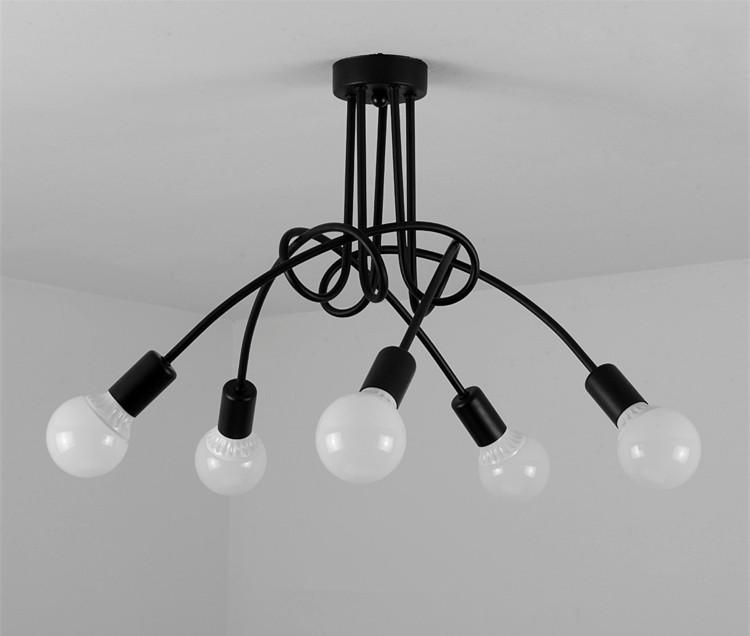 Modern Industrial Loft Chandelier