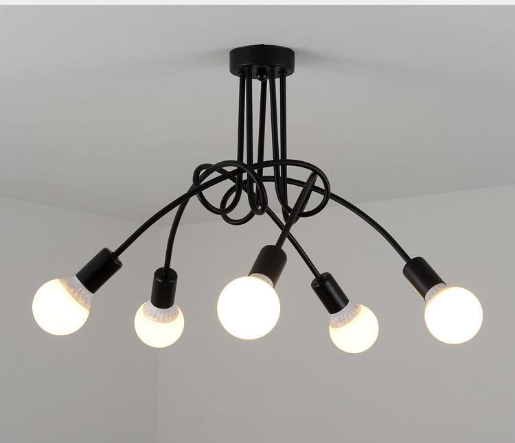 Modern Industrial Loft Chandelier