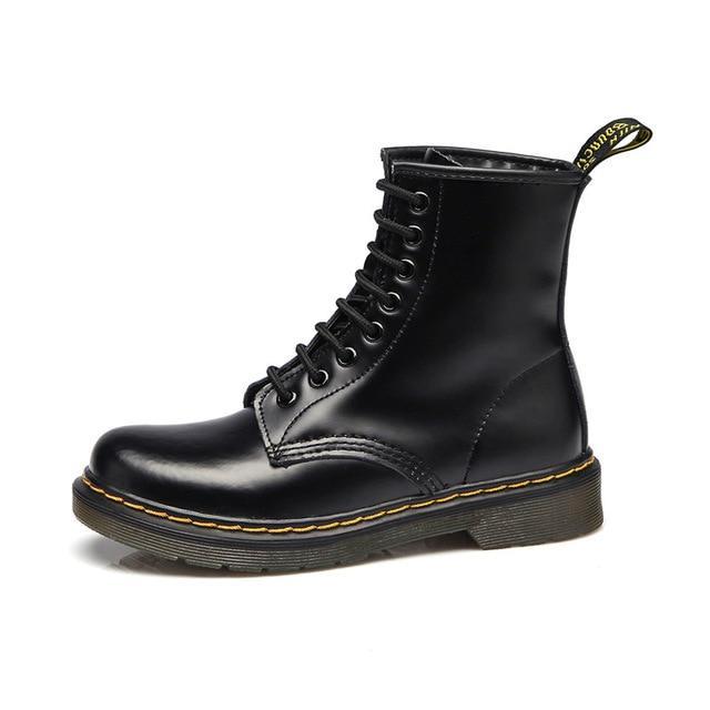 Winter Vintage Damen Martin Kampfstiefel