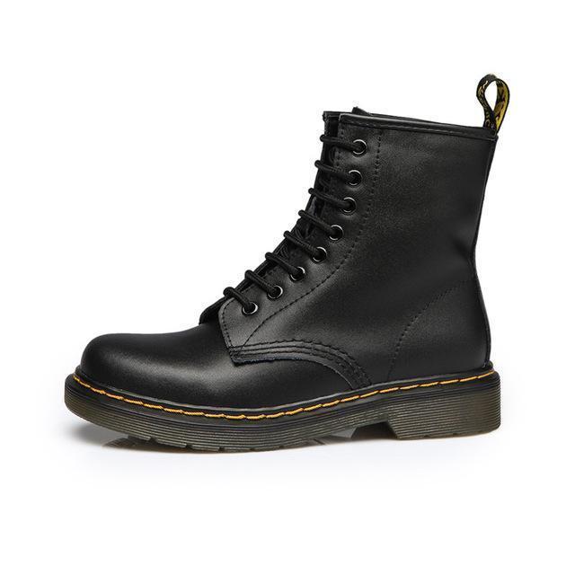 Winter Vintage Damen Martin Kampfstiefel