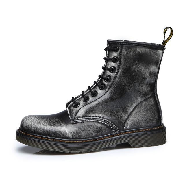 Winter Vintage Damen Martin Kampfstiefel