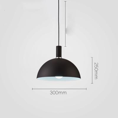 Modern Nordic Round Lampshade Hanging Light