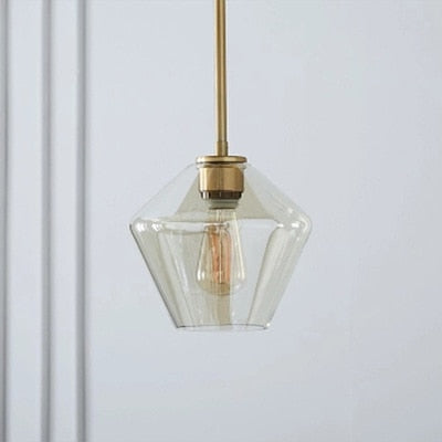 Meriall - Hanging Glass Pendant Lamp