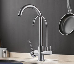 Sibella - Deck Mount Double Crane Faucet