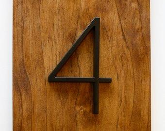 Modern House Numbers