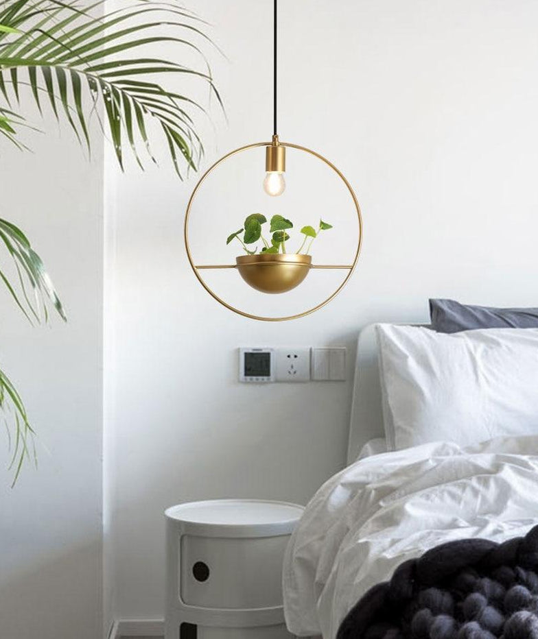 Althea – Moderne nordische Pflanzlampe