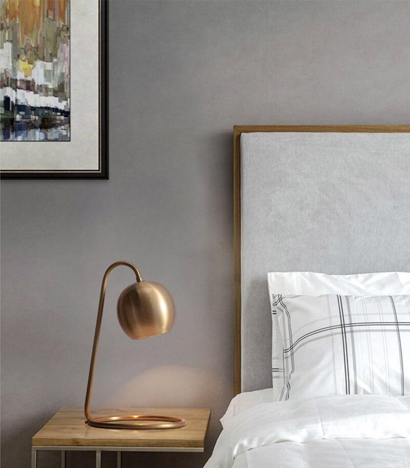 Lark - Copper Plated Retro Table Lamp