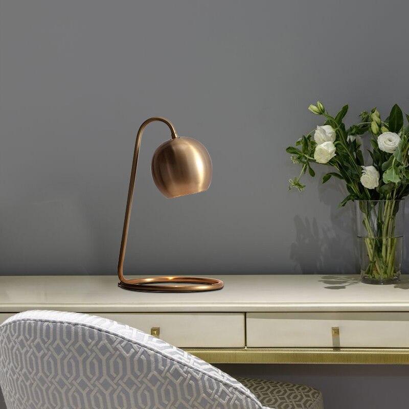 Lark - Copper Plated Retro Table Lamp