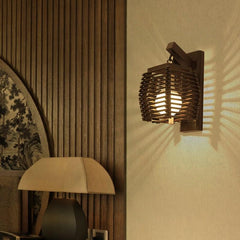 Cassia - Laternenlampe aus Holz