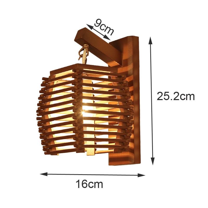 Cassia - Laternenlampe aus Holz