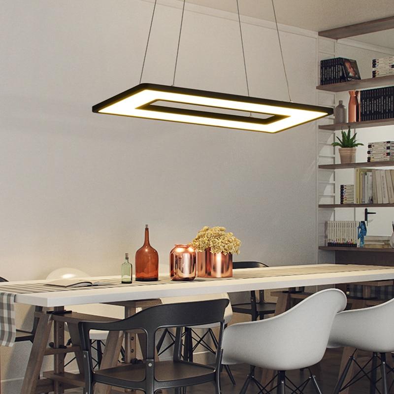 Regina - Modern Hanging Frame LED Lamp