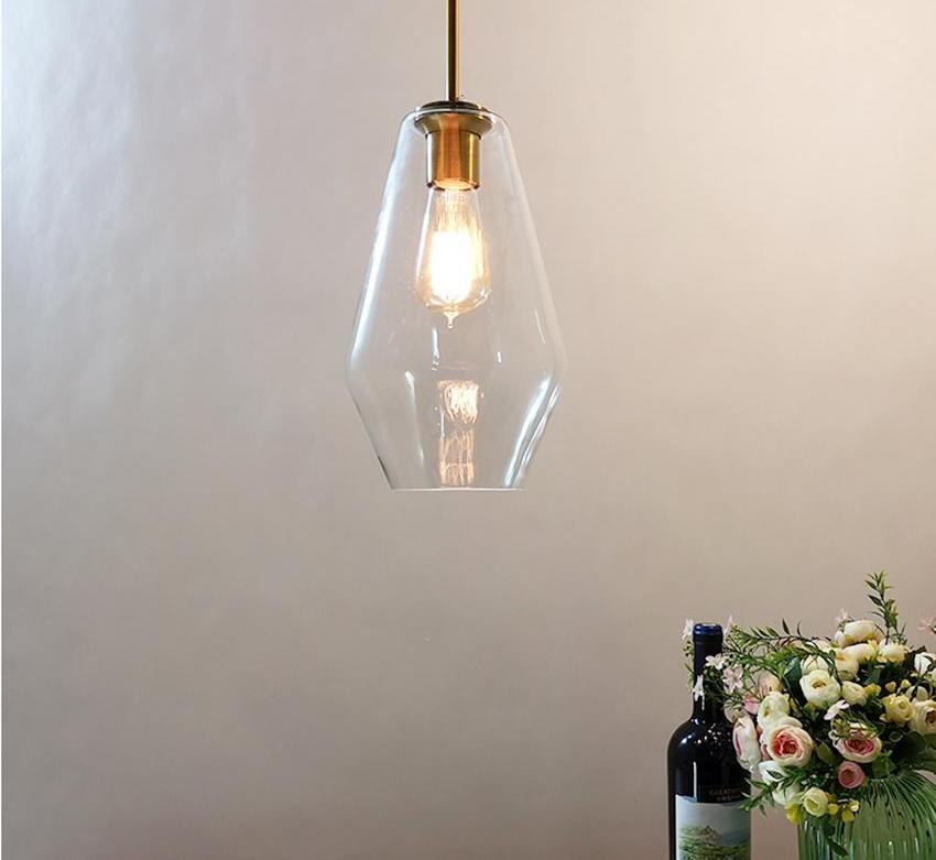 Meriall - Hanging Glass Pendant Lamp