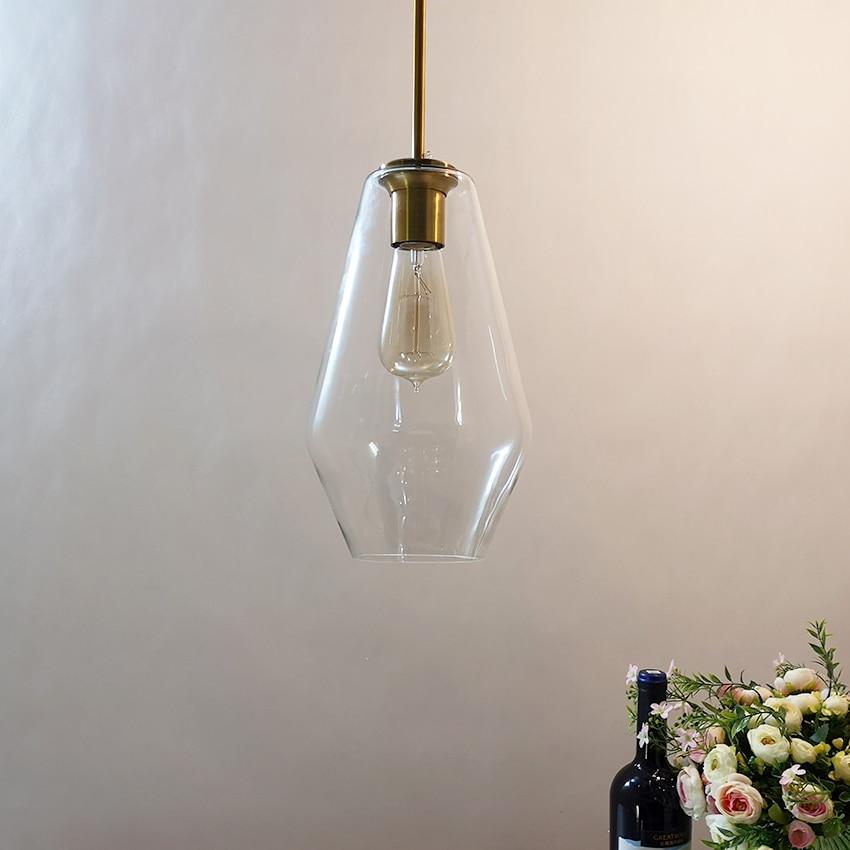 Meriall - Hanging Glass Pendant Lamp