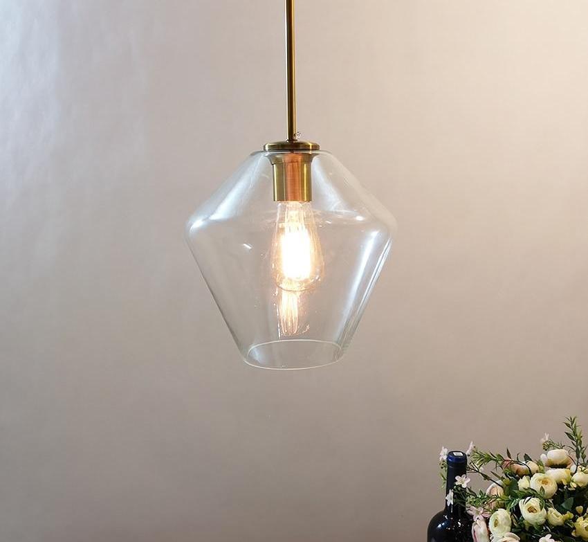 Meriall - Hanging Glass Pendant Lamp