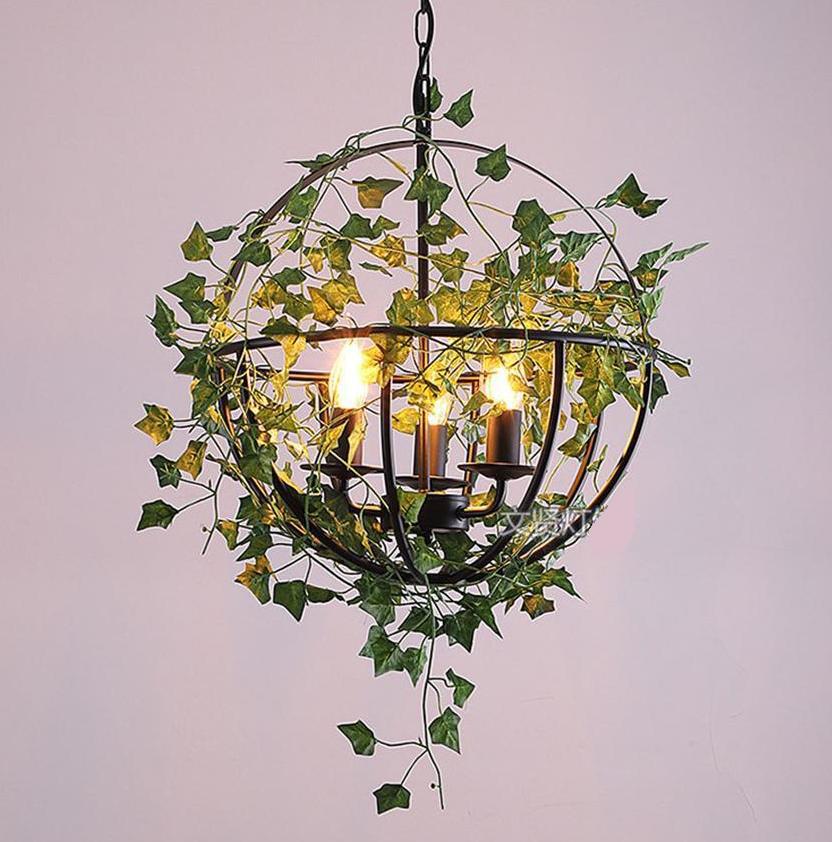 Emory - Vintage Industrial Bird Cage Hanging Lamp