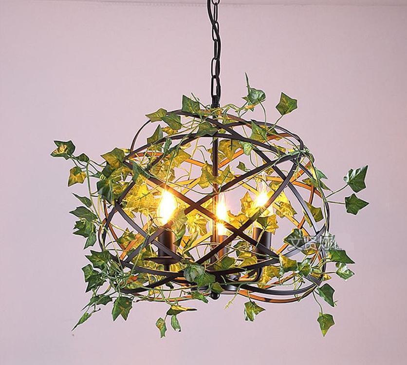 Emory - Vintage Industrial Bird Cage Hanging Lamp