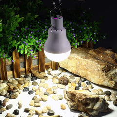 Portable Outdoor Solar Power LED Light Bulb