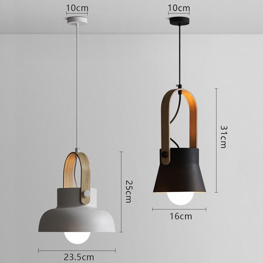 Petah – Moderne nordische LED-Hängekuppelleuchten