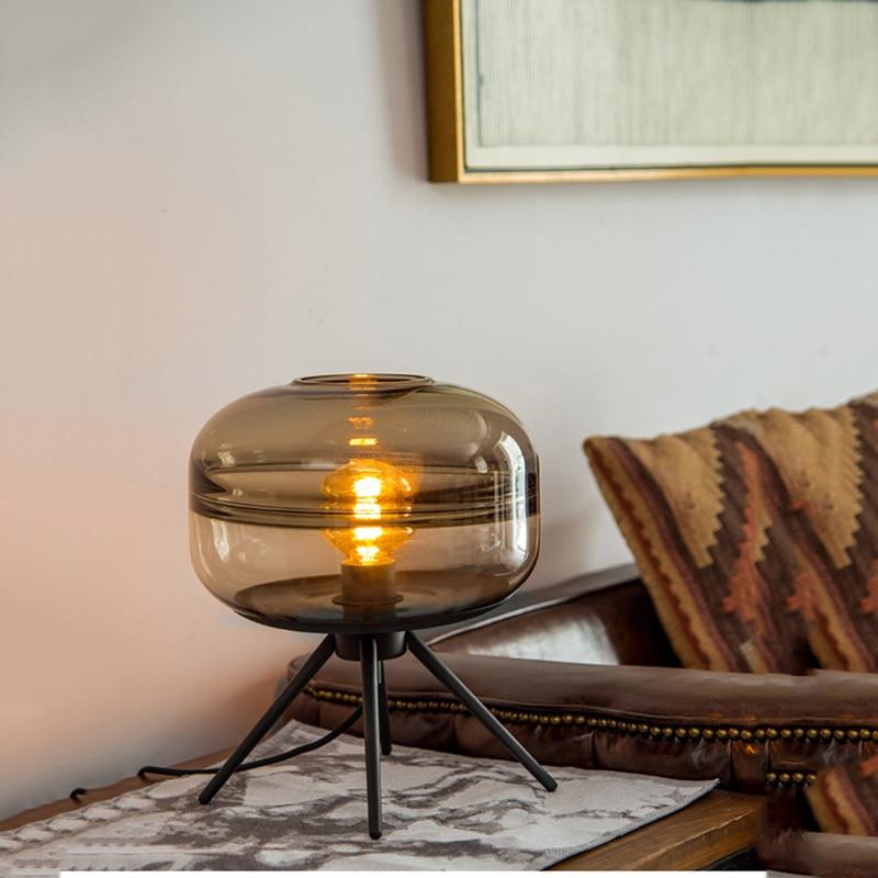 Adler - Glass Dome Table Lamp