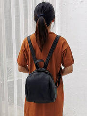 Damen Lederrucksack Modetasche