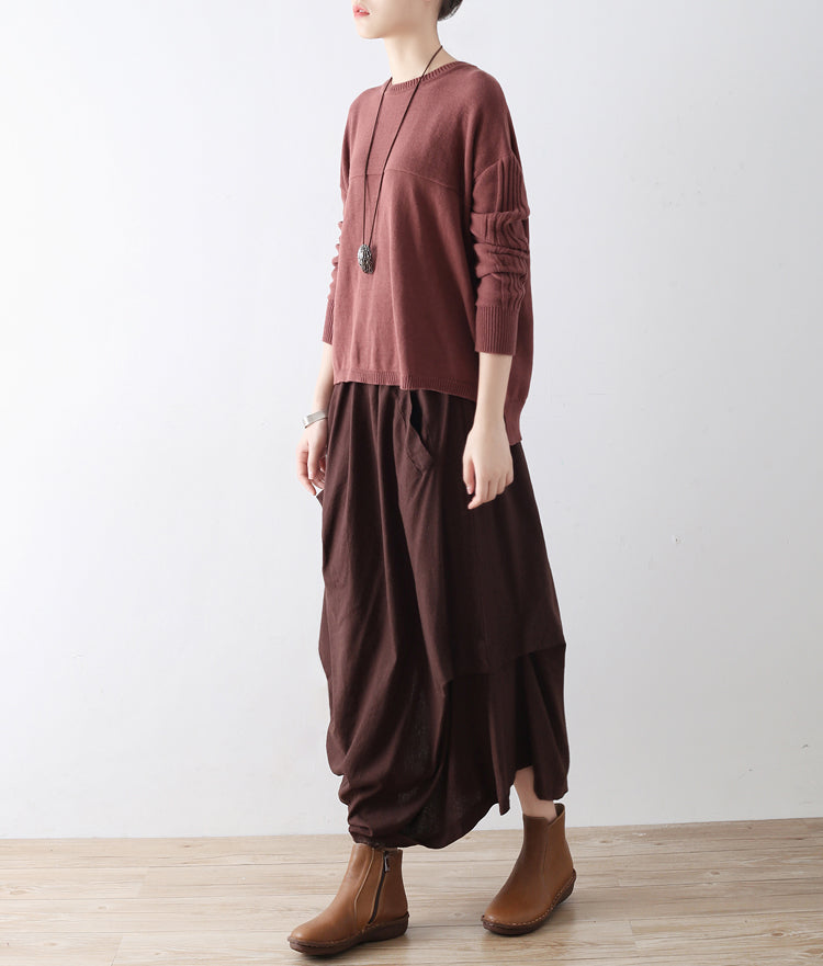 Casual Summer Women Skirts Women Skirts Women Linen Cotton Skirts ATM962319