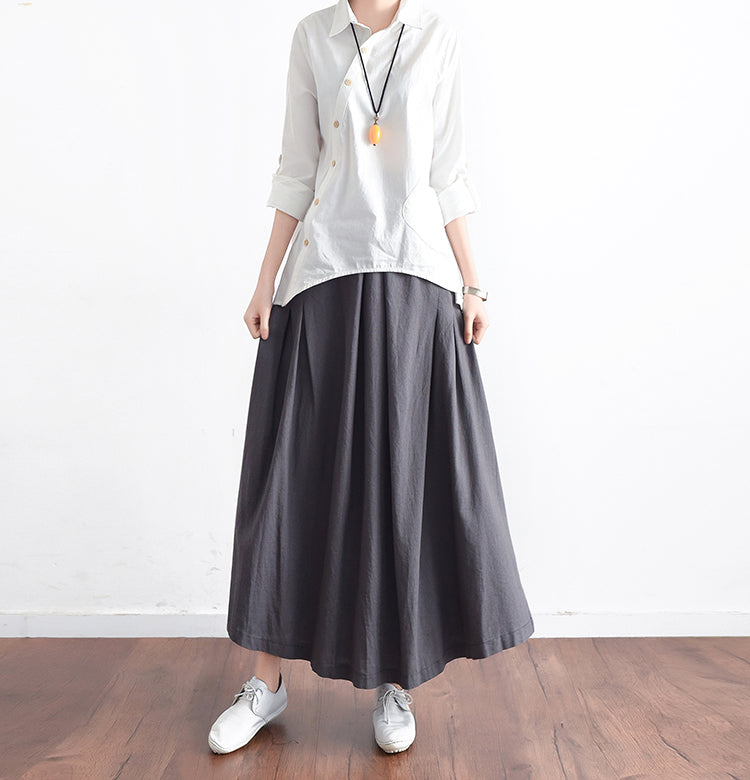 Casual Summer Women Skirts Women Skirts Women Linen Cotton Skirts ATM962321