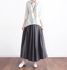 Casual Summer Women Skirts Women Skirts Women Linen Cotton Skirts ATM962321