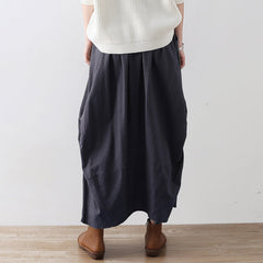 Casual Summer Women Skirts Women Skirts Women Linen Cotton Skirts ATM962316