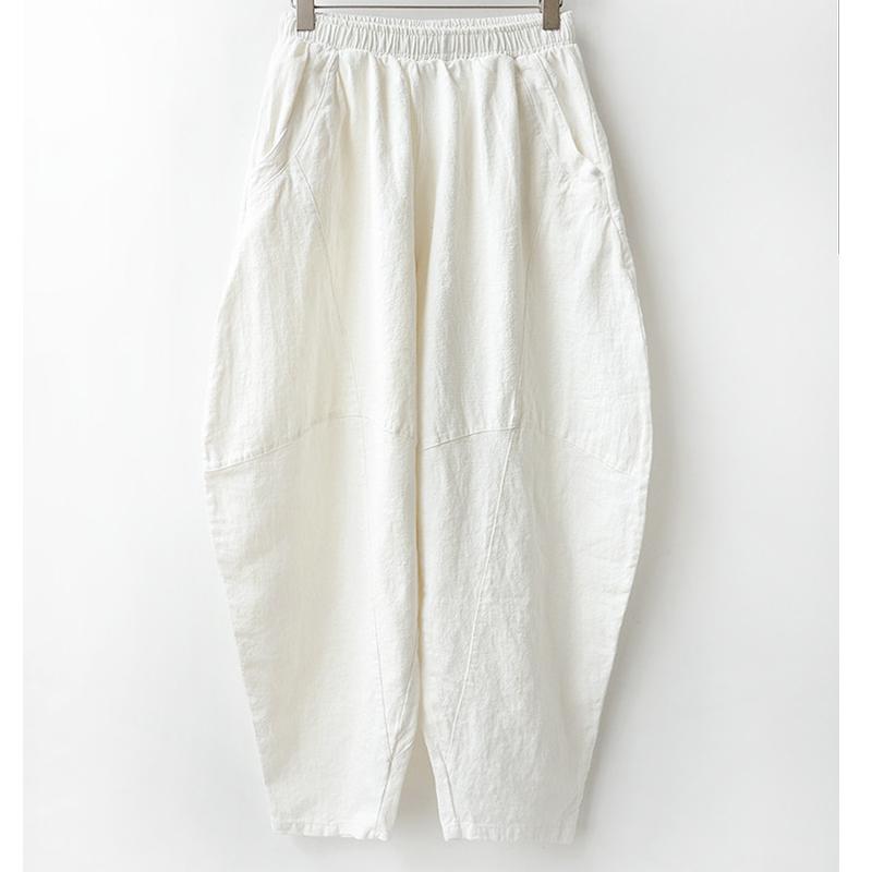 Spring And Summer Cotton Lantern Casual Pants