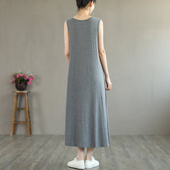 Summer Loose Casual Modal Sleeveless Dress