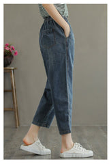 Summer Thin Loose Denim Jeans