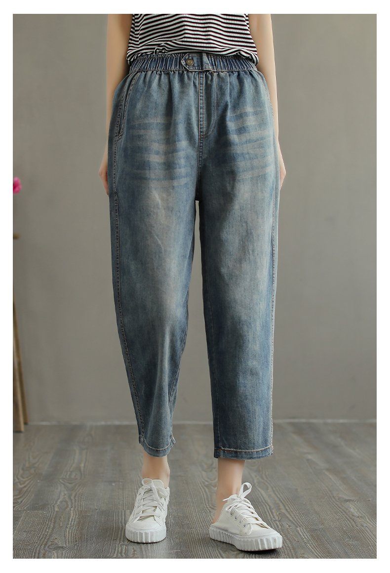 Summer Thin Loose Denim Jeans