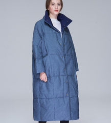 Baumwolle Leinen Damen Winter Dicke 90 % Entendaunenjacken Warmer Daunenmantel