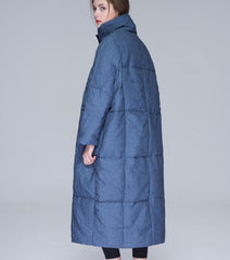 Baumwolle Leinen Damen Winter Dicke 90 % Entendaunenjacken Warmer Daunenmantel