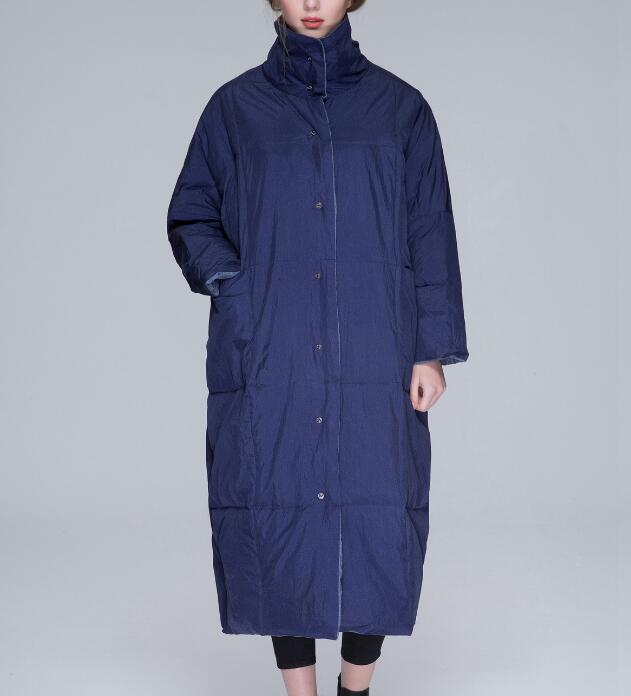 Baumwolle Leinen Damen Winter Dicke 90 % Entendaunenjacken Warmer Daunenmantel