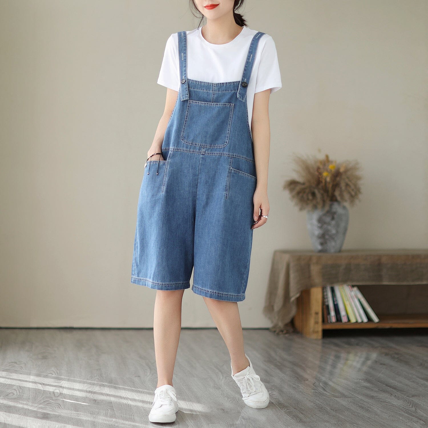 Stilvoller, lässiger Sommer-Jumpsuit für Damen