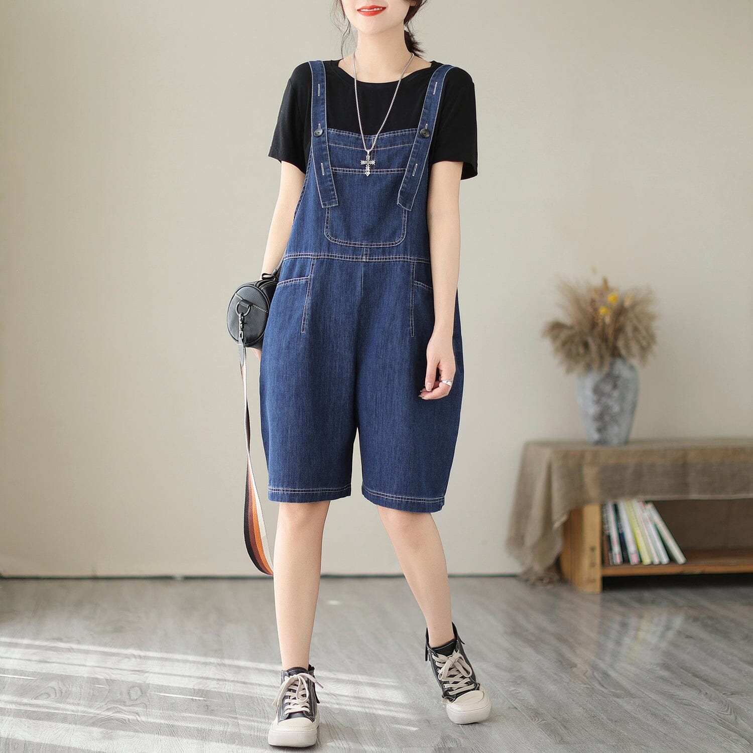 Stilvoller, lässiger Sommer-Jumpsuit für Damen