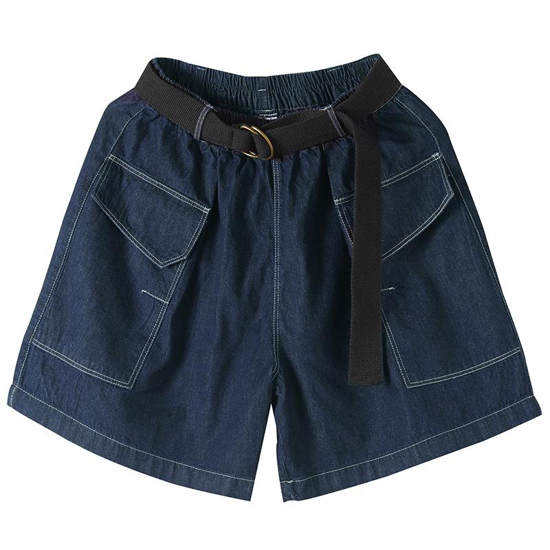 Women Summer Large Size Cotton Denim Shorts