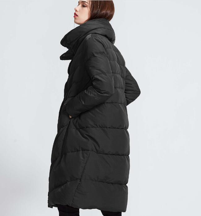 A-line Women Winter Thick 90% Duck Down Jackets Warm Down Coat Any Size