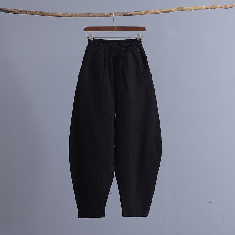 Women's Elastic Waist Loose Casual Pants