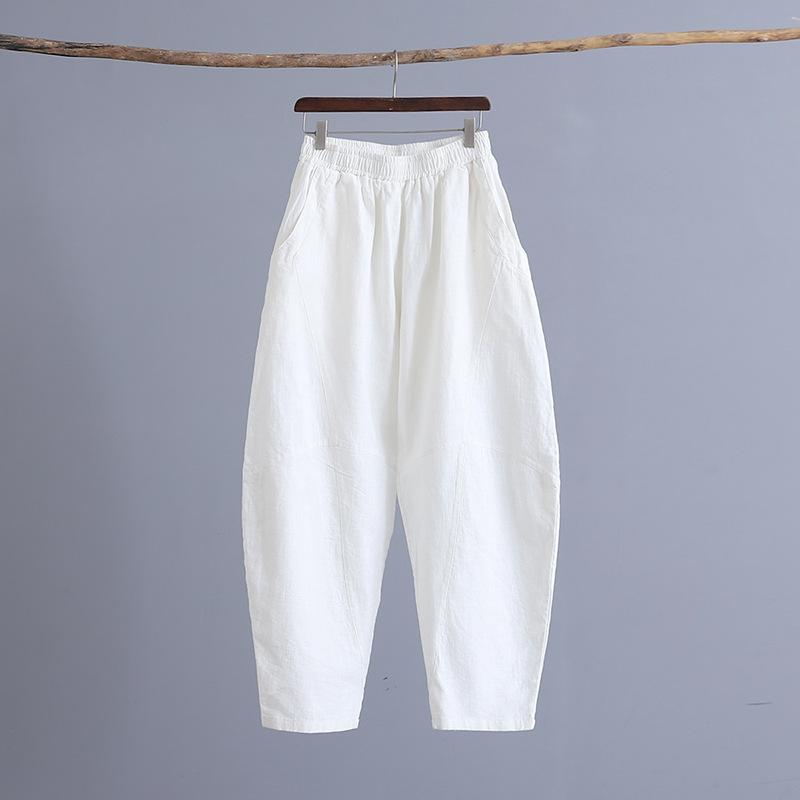 Women's Elastic Waist Loose Casual Pants